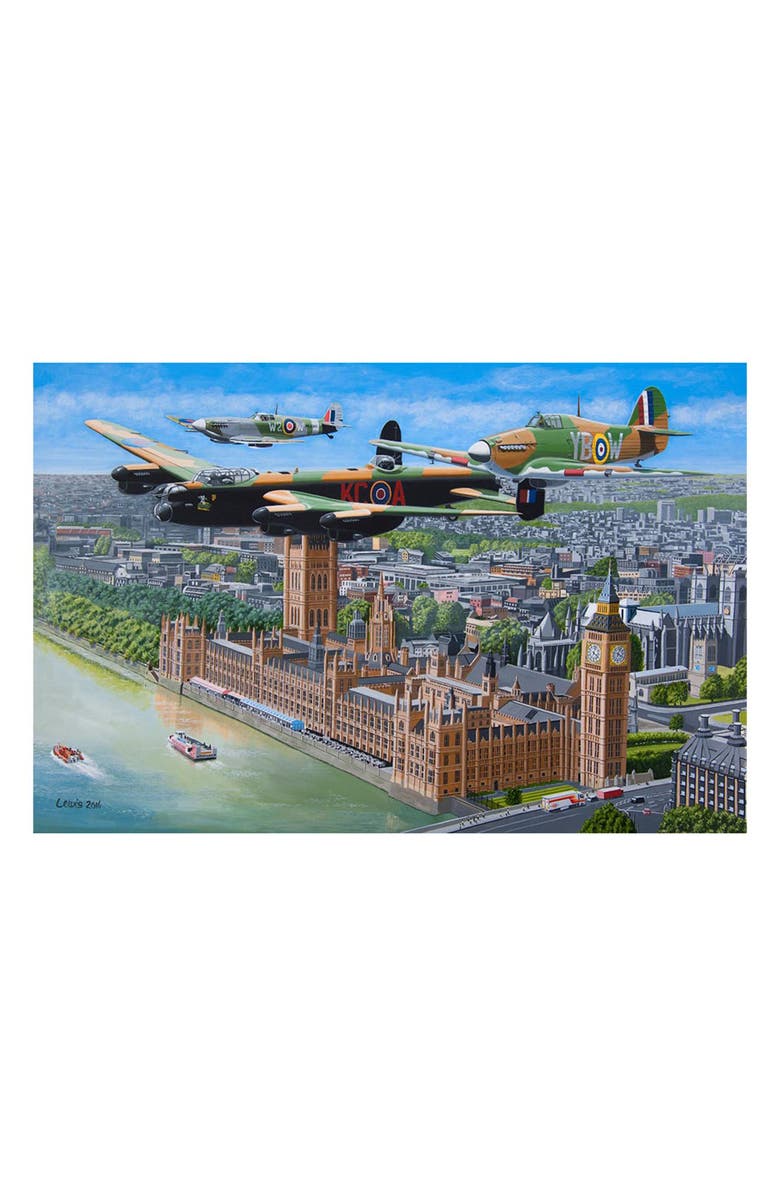 The House of Puzzles Fly Past 500-Piece Jigsaw Puzzle, Alternate, color,