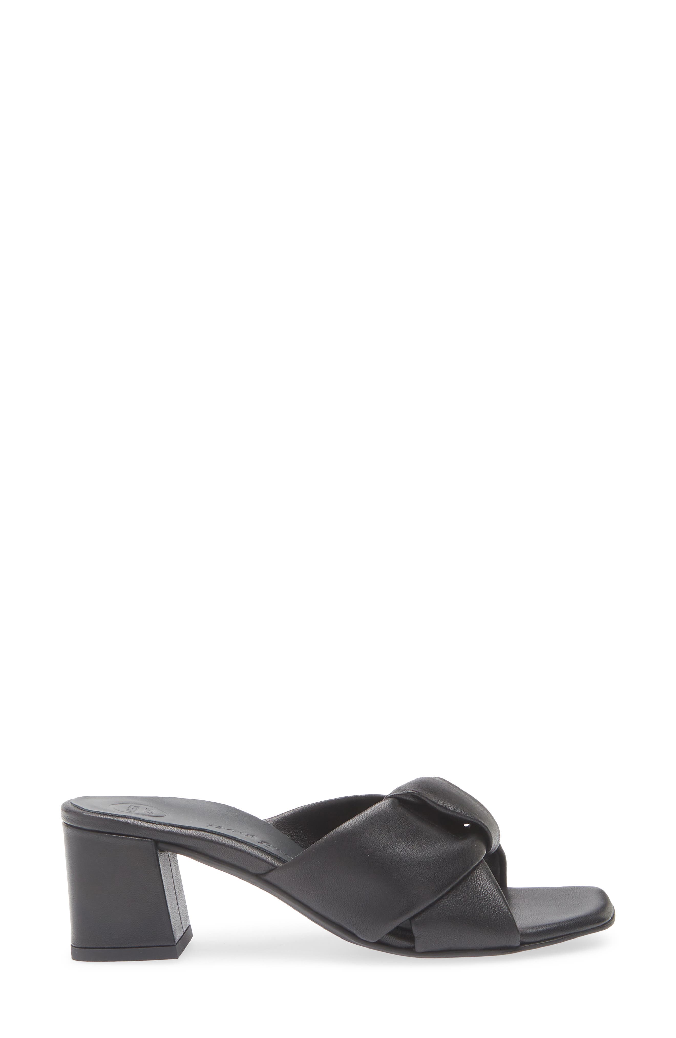 Paul Green Delight Slide Sandal, Alternate, color, Black Sportnappa