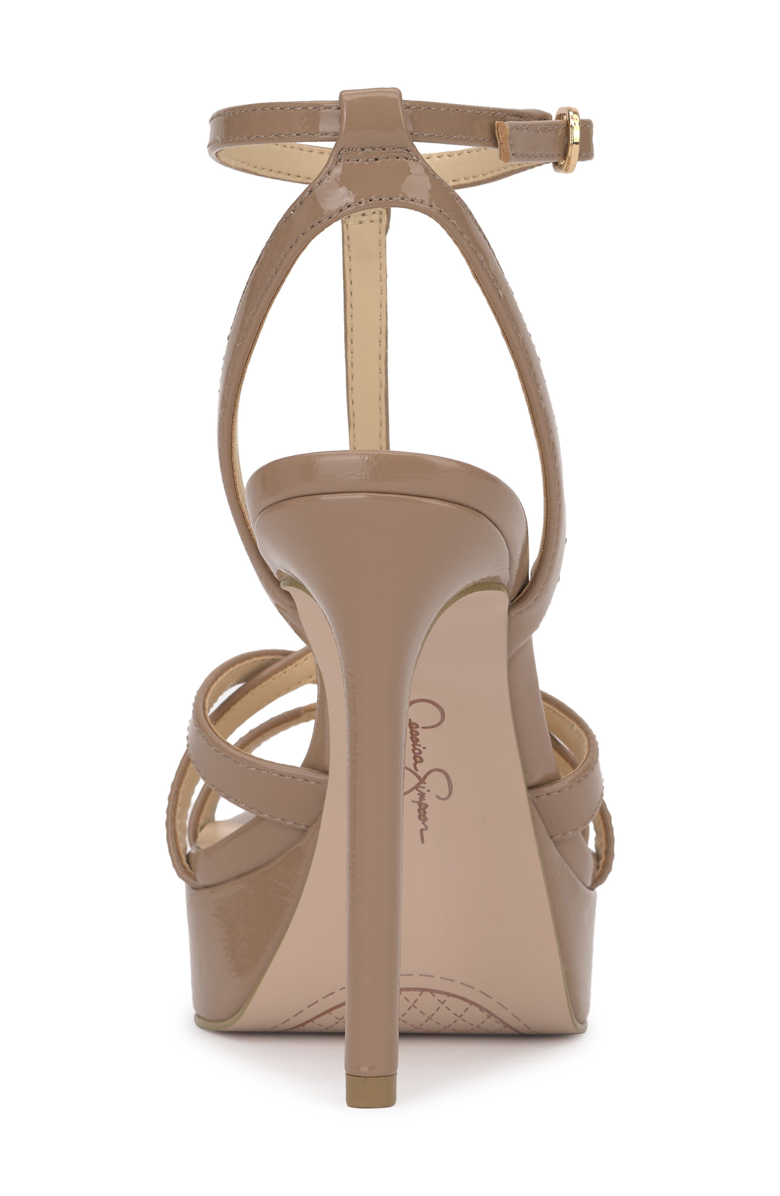 Sippete T-Strap Platform Sandal, Alternate, color, CHAI LATTE