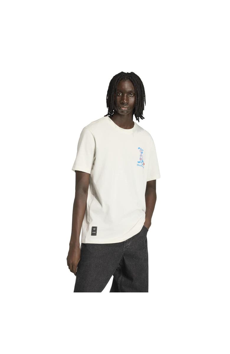 adidas Men's adidas  White 1994 FIFA World Cup Striker Mascot T-Shirt, Main, color, White