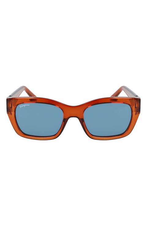 53mm Rectangular Sunglasses