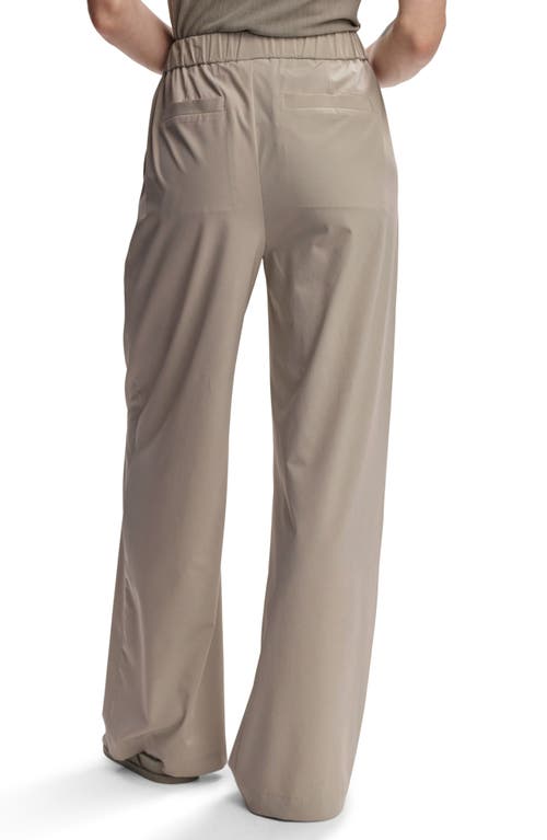 Varley Kayson Wide Leg Pants In Simply Taupe