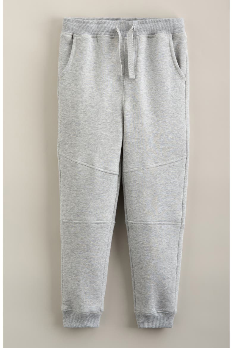 Kids' Drawstring Cotton Blend Joggers, Main, color, GREY SOFT HEATHER