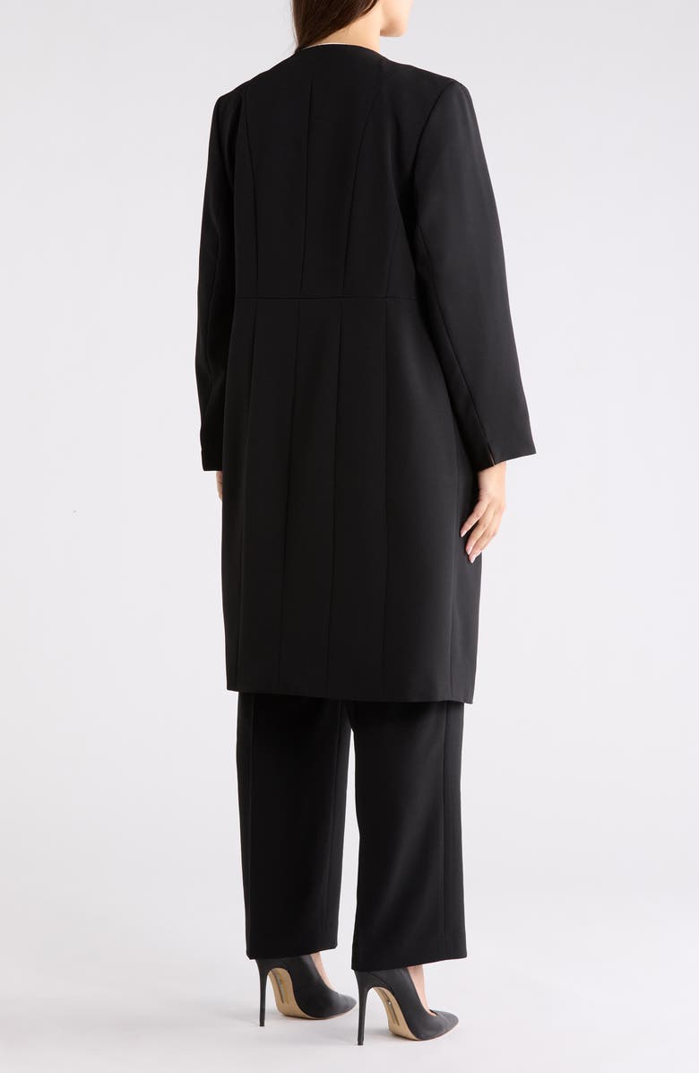 KASPER Corded Topper, Alternate, color, Black/ Vanilla Ice