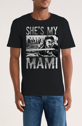Monster Digital She's My Mami Graphic T-shirt In Black