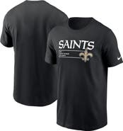 Nike Men's Nike Black New Orleans Saints Division Essential T-Shirt