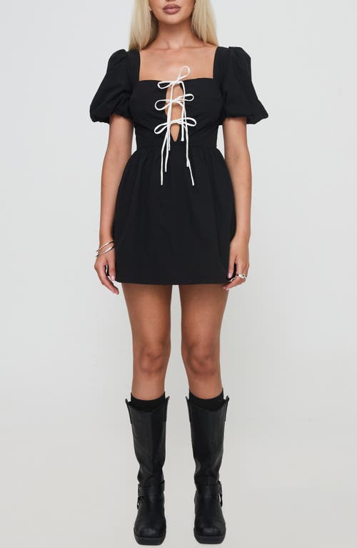 PRINCESS POLLY PRINCESS POLLY MAELLE PUFF SLEEVE ROMPER