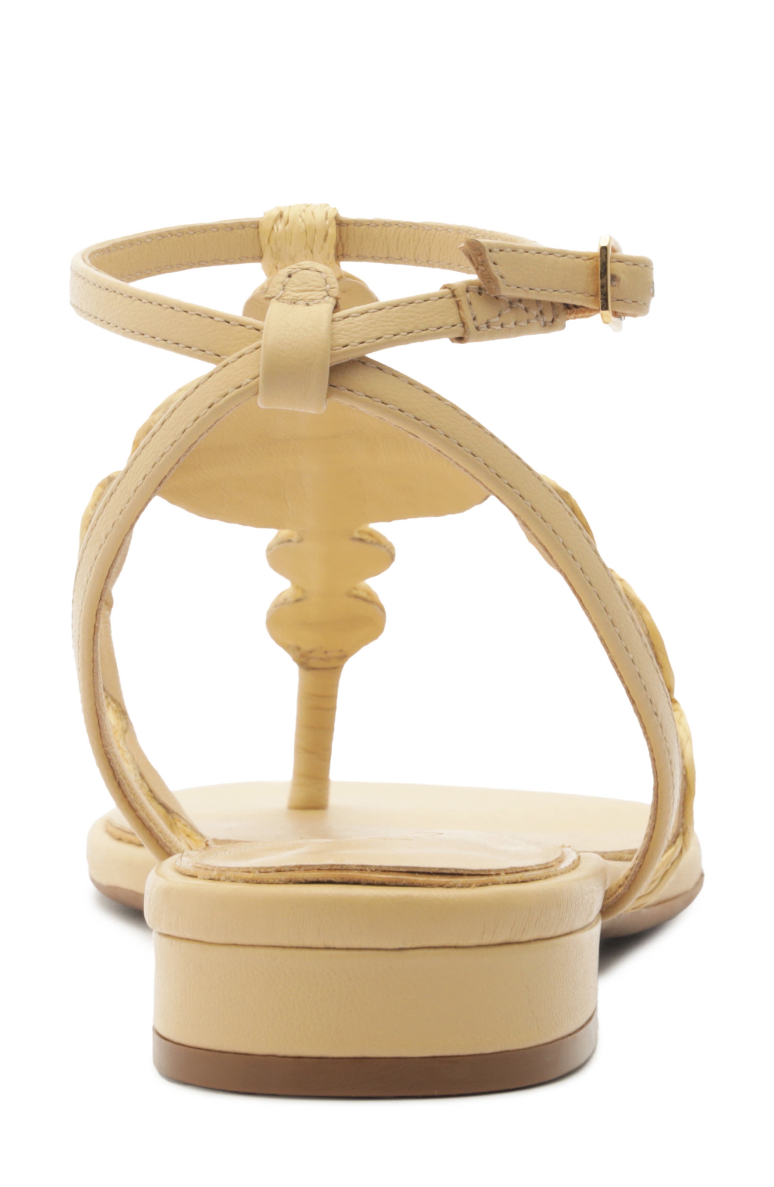 Arezzo Hayley Ankle Strap Sandal, Alternate, color, Natural