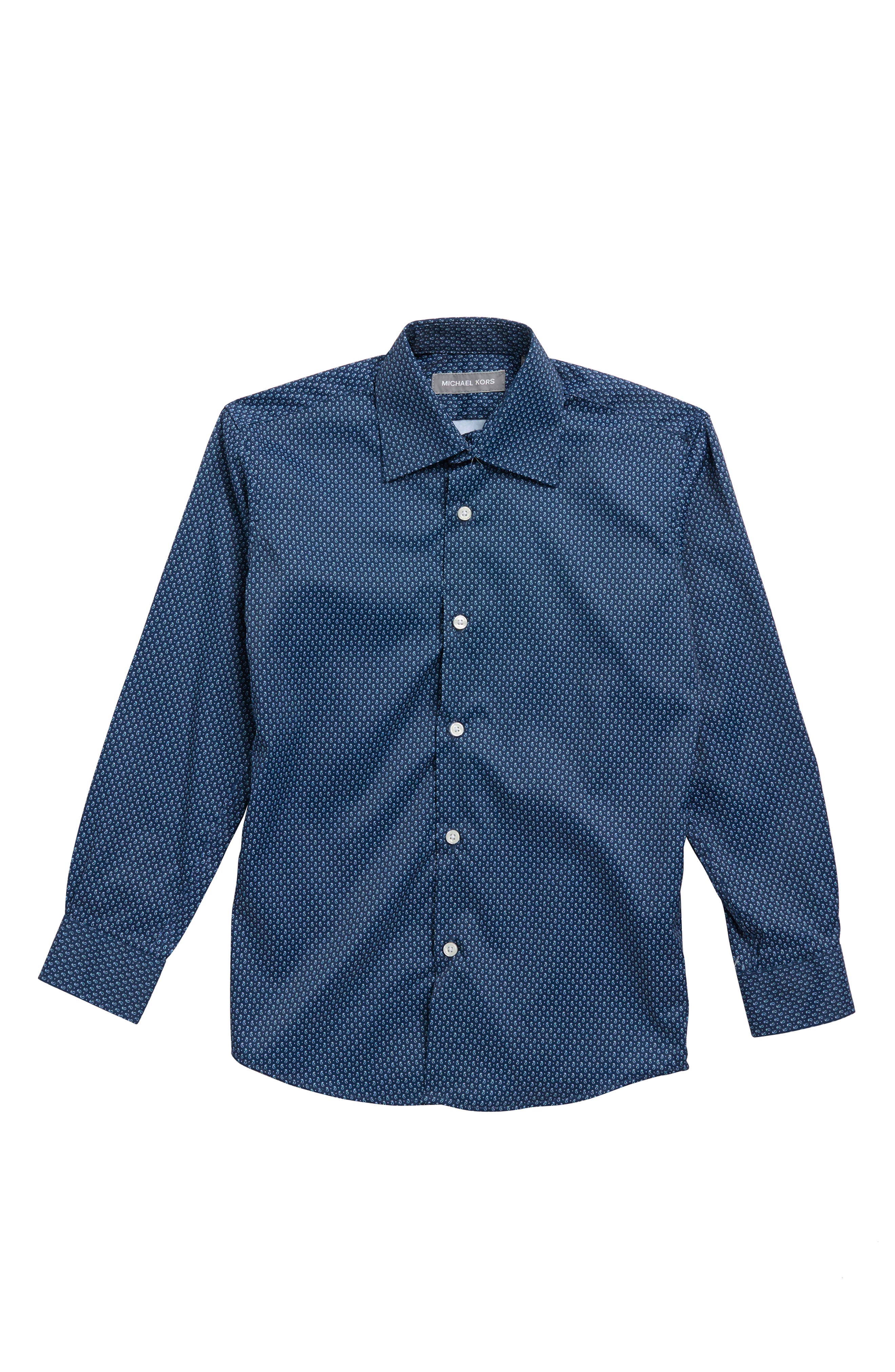 Michael Kors Collection Kids' Paisley Button-Up Shirt