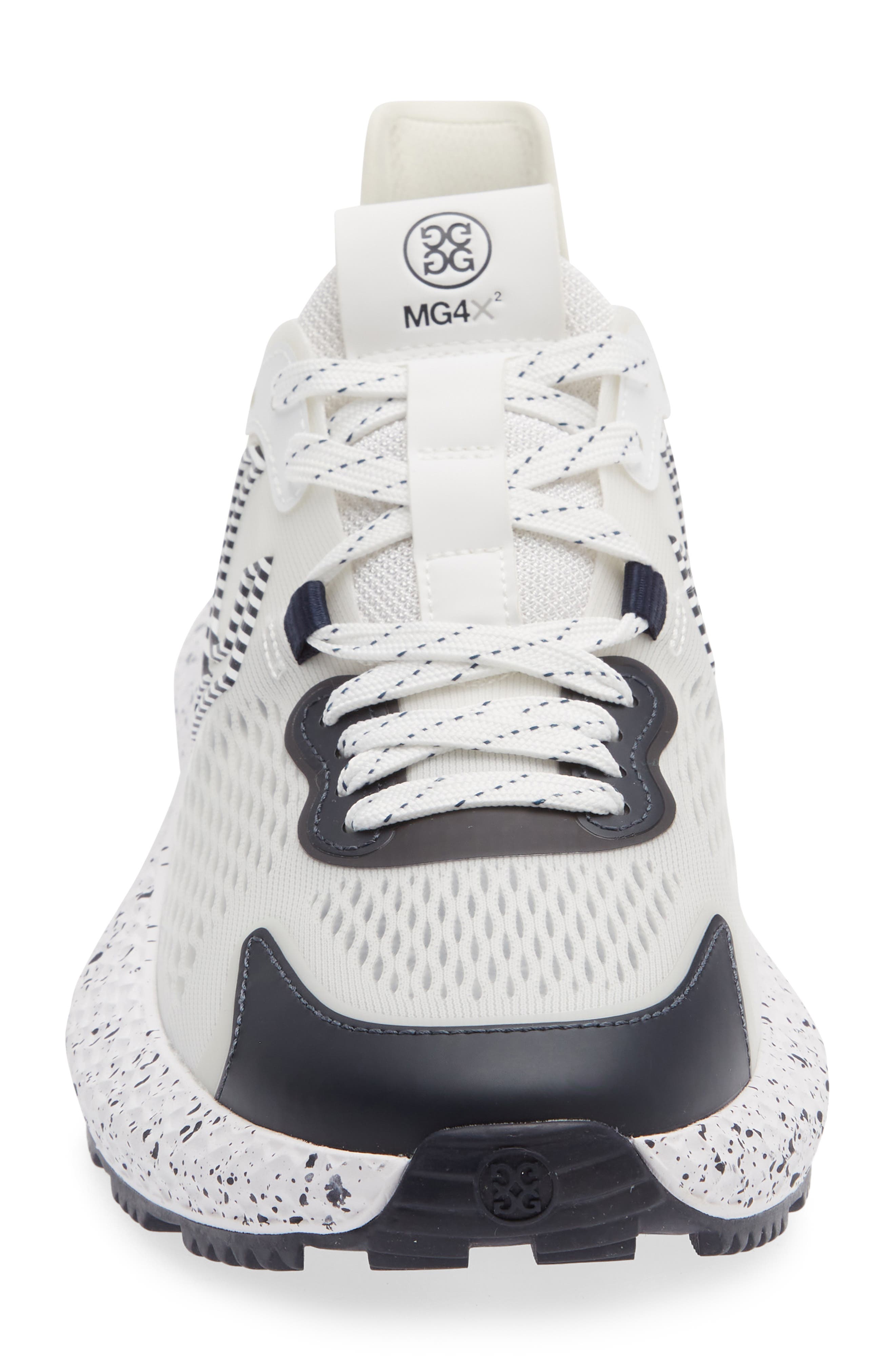 MG4X2 Coated Spacer Knit Hybrid Golf Cross Trainer, Alternate, color, SNOW/ TWILIGHT
