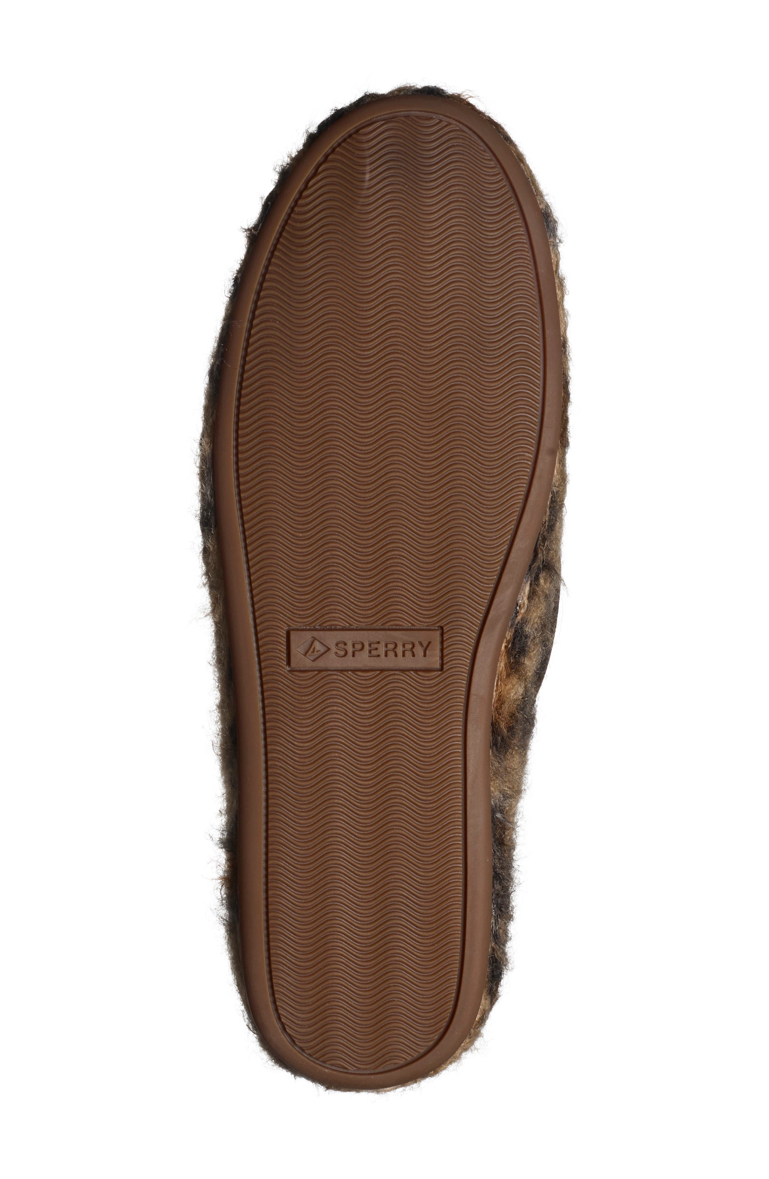Slimboat Leopard Print Boat Shoe, Alternate, color, BROWN PRIMARY