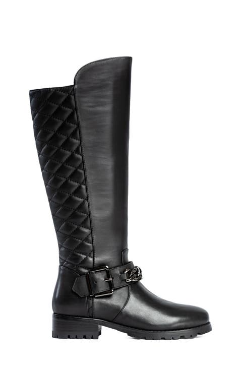 Moto Knee-High Boots for Women | Nordstrom