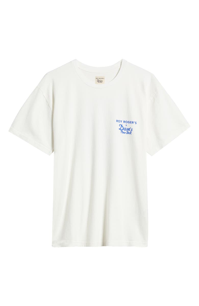 Roy Rogers x Dave's New York Logo Graphic T-Shirt, Alternate, color,