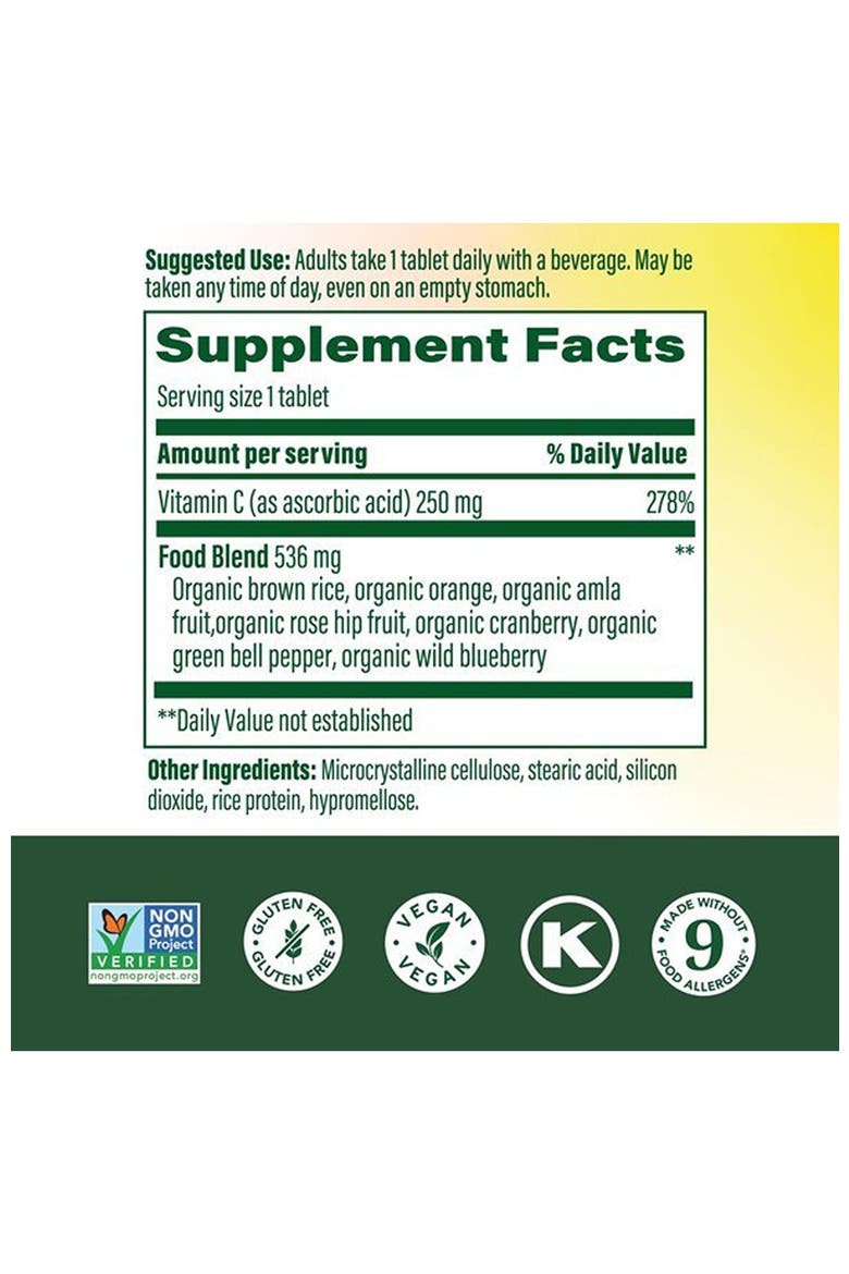 Complex C, Vegan Vitamin C Immune Support Supplement, Gluten Free, 180 Tablets, Alternate, color, None