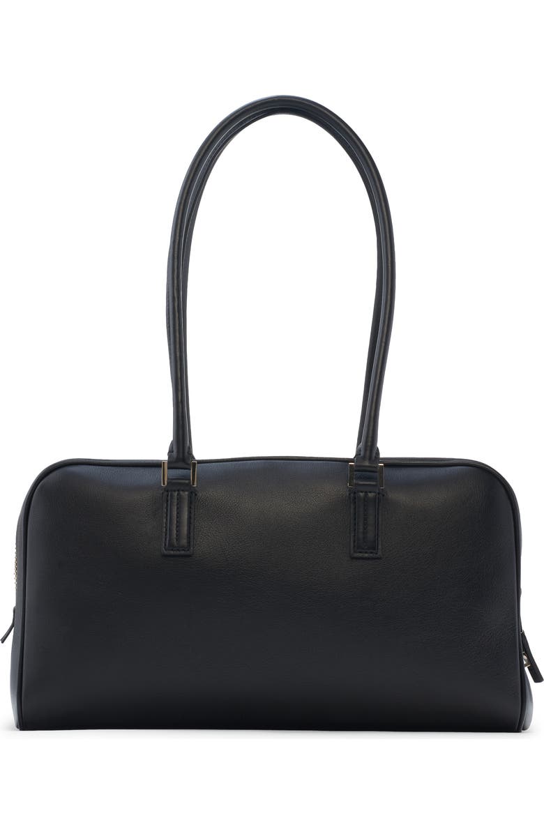 TOM FORD Small Leather Bowling Bag, Alternate, color, Black