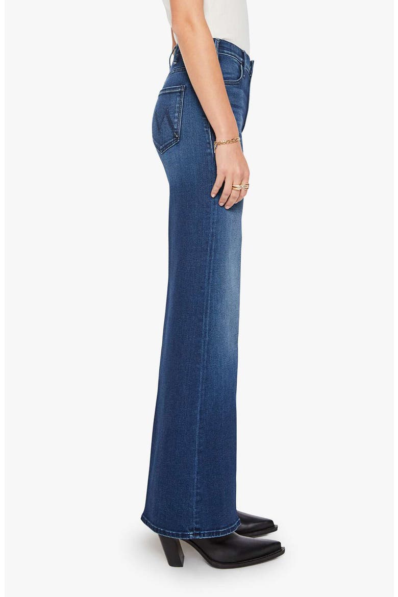 The Hustler Roller Sneak High Waist Wide Leg Jeans, Alternate, color, HOMECOMING HIGH