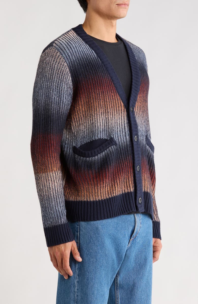 Corridor Zion Dusk Cardigan, Alternate, color, Navy Combo