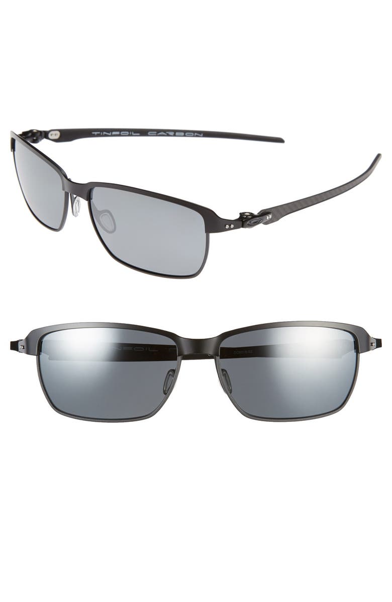 Oakley 'Tinfoil' 58mm Polarized Sunglasses, Main, color, 