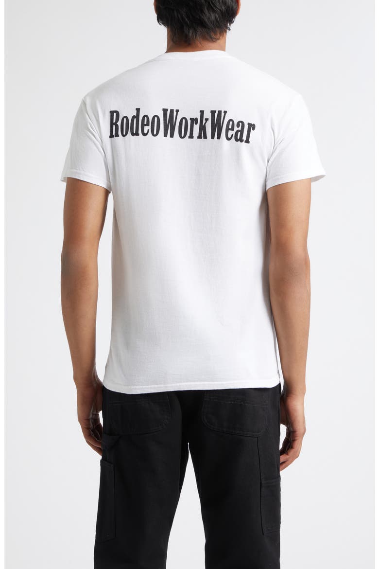 RWW Logo T-Shirt, Alternate, color, WHITE/ BLACK