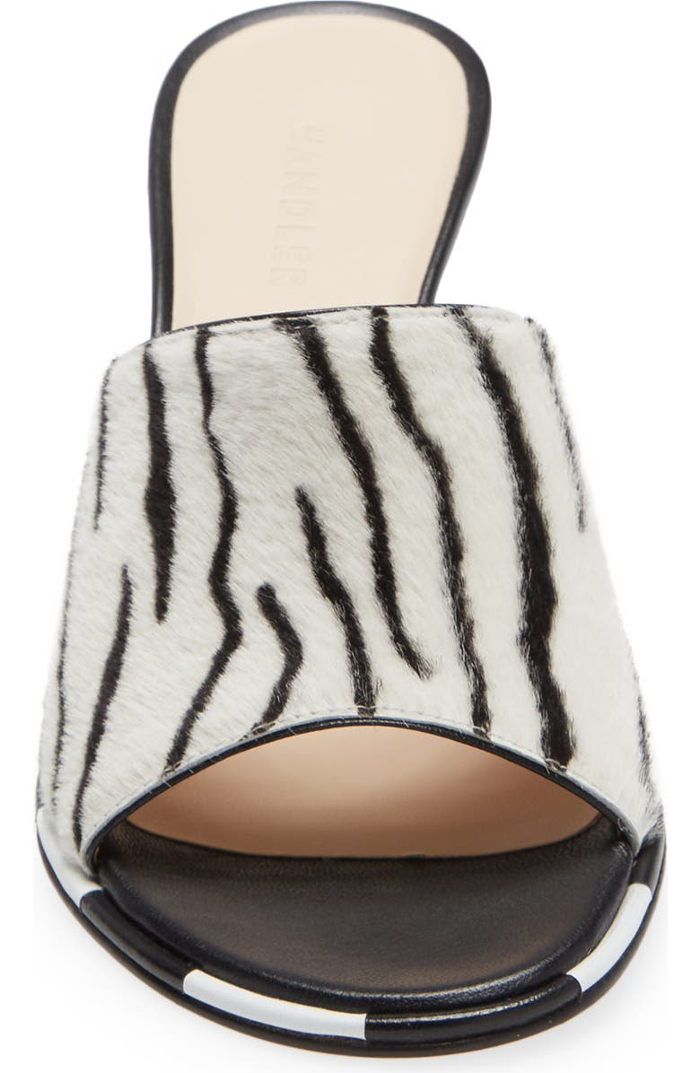 Wandler Agnes Genuine Calf Hair Slide Sandal, Alternate, color,