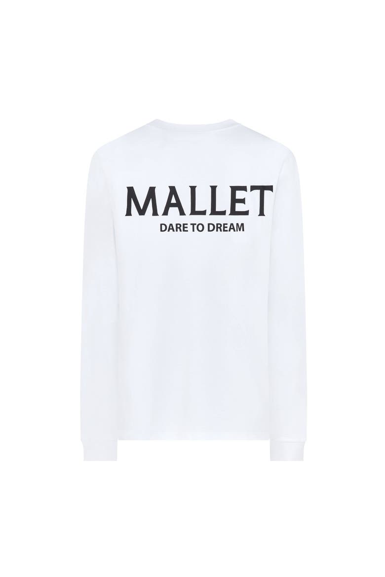 Dare to Dream Long Sleeve T-Shirt, Alternate, color, White