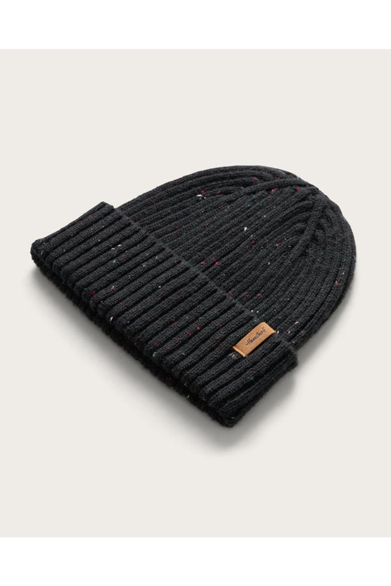 Hawthorne Toddler Fleck Beanie, Alternate, color, Black