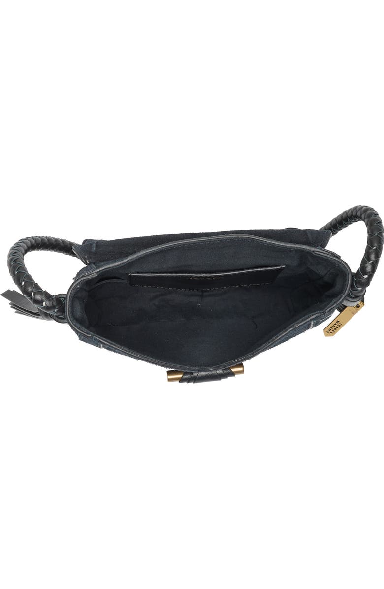 Isabel Marant Vigo Flap Suede Crossbody Bag, Alternate, color,