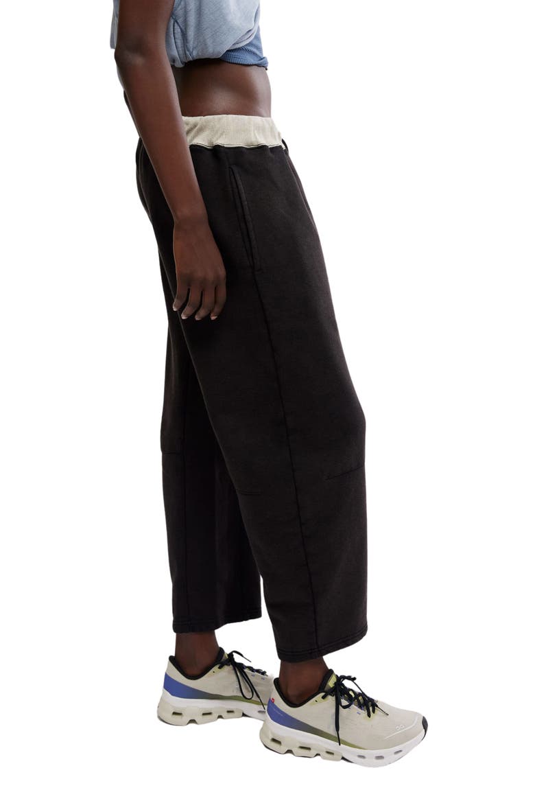 FP Movement You Wish Tie Waist Sweatpants, Alternate, color, BLACK
