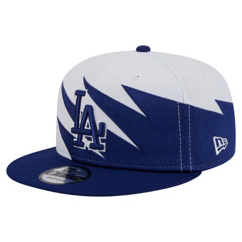 Men's New Era Royal/White Los Angeles Dodgers Jagged 9FIFTY Snapback Hat