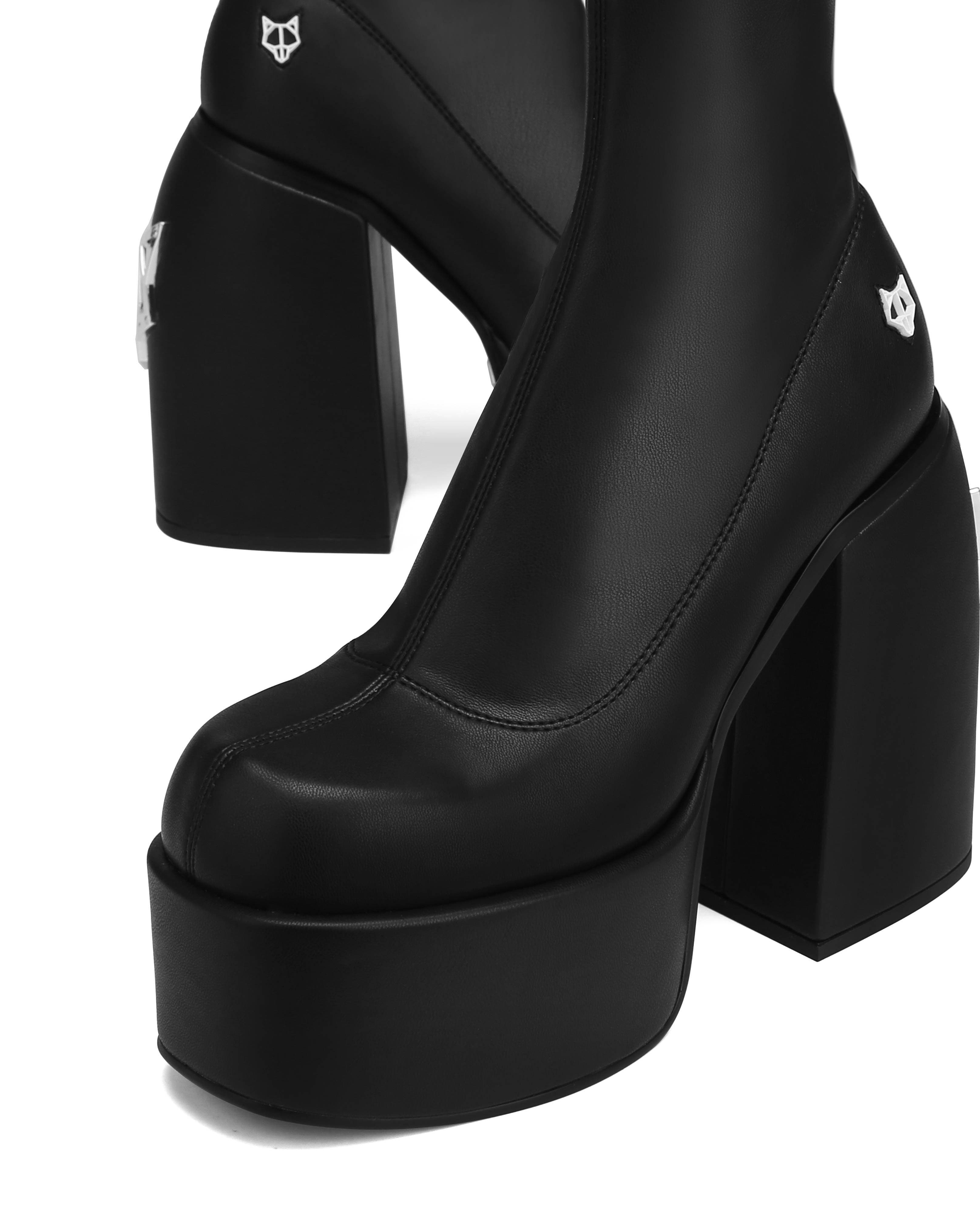 Naked Wolfe Sugar Stretch Boot, Alternate, color, Black