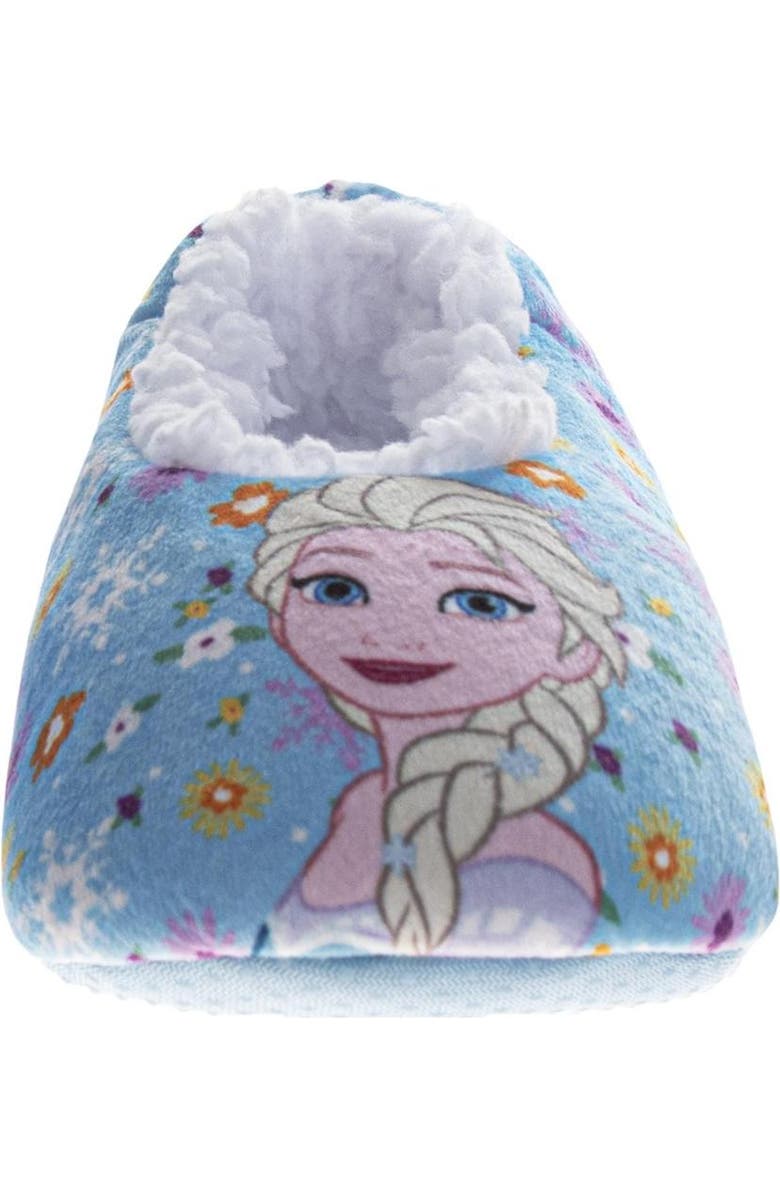 Disney Frozen Elsa Slippers, Alternate, color, Blue