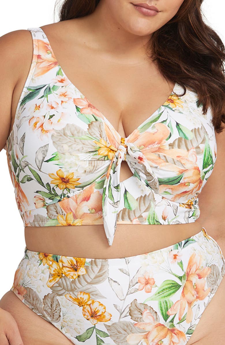 Artesands La Dolce Vita Cezanne D- & DD-Cup Underwire Bikini Top, Main, color,