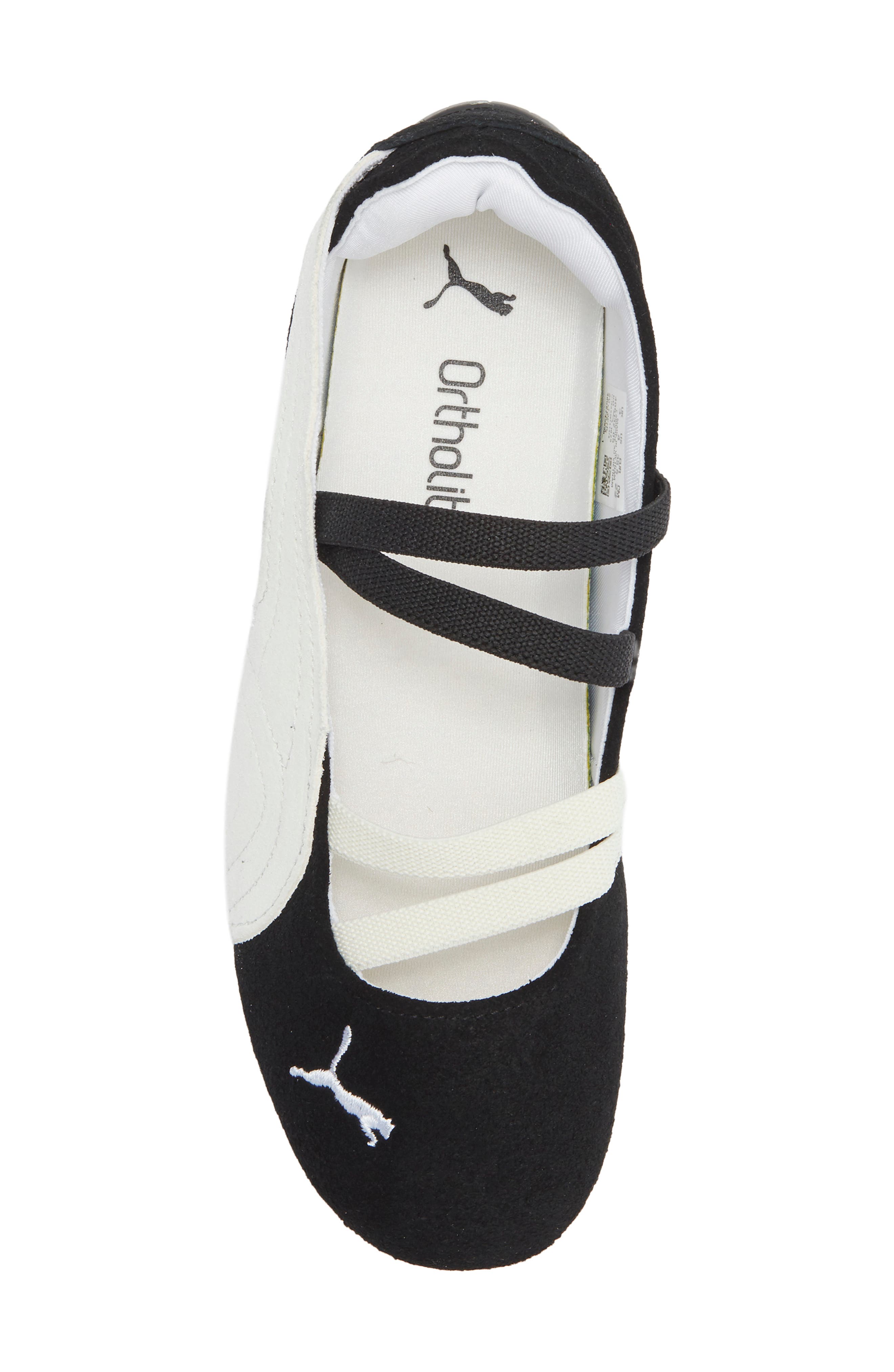 PUMA Kids' Speedcat Ballet Sneaker, Alternate, color, Black