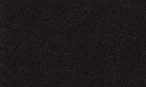 Michael Stars Akira Smocked Hem Tank Top In Black