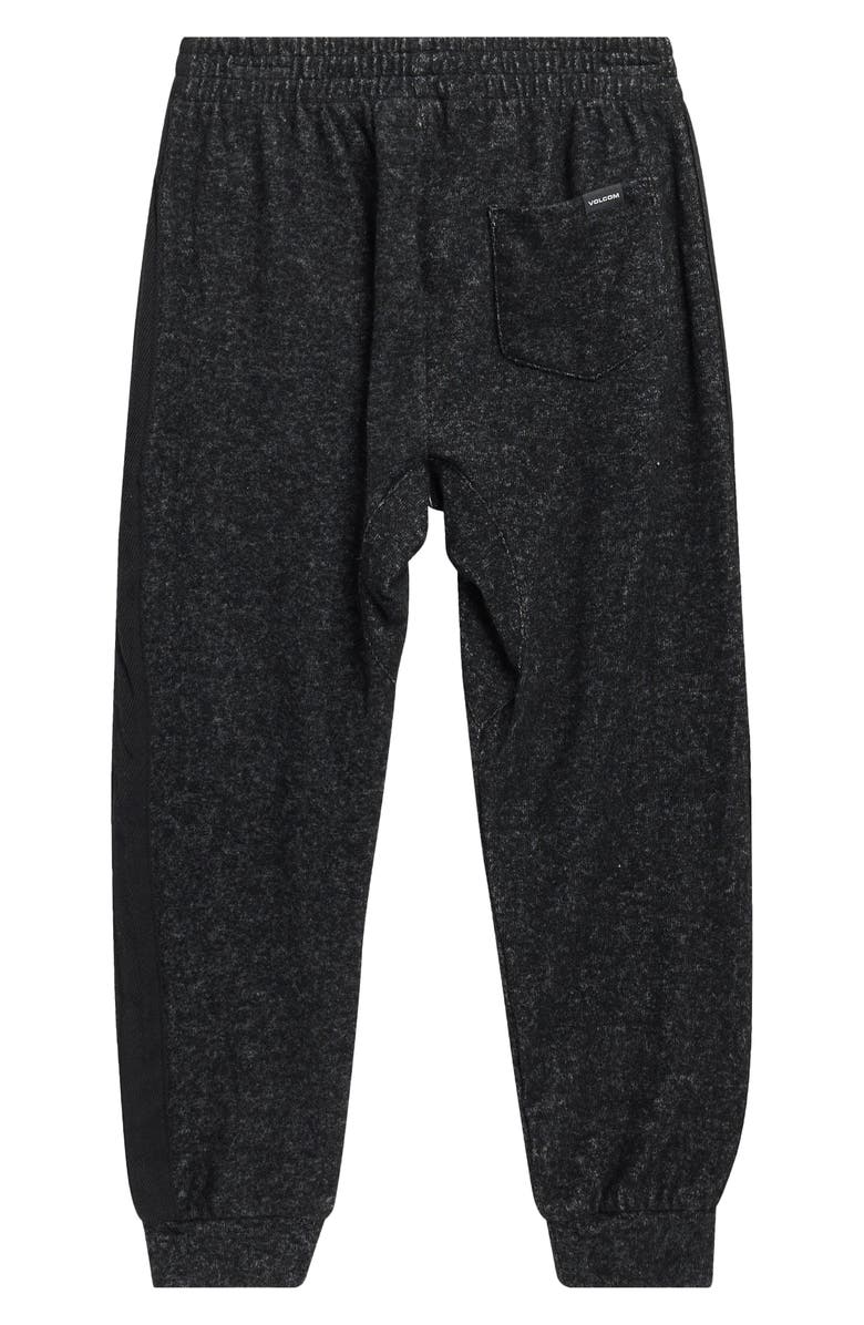 Volcom Kids' Fleece Top & Joggers Set, Alternate, color, Black
