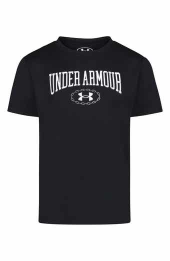Under Armour Kids' Wordmark Tech Performance T-Shirt