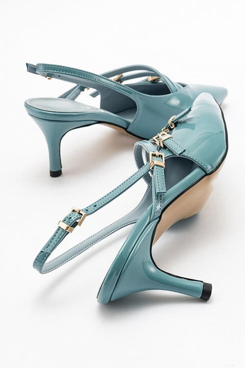 Prologue Shoes Magra Pointed-toe Slingback Stiletto