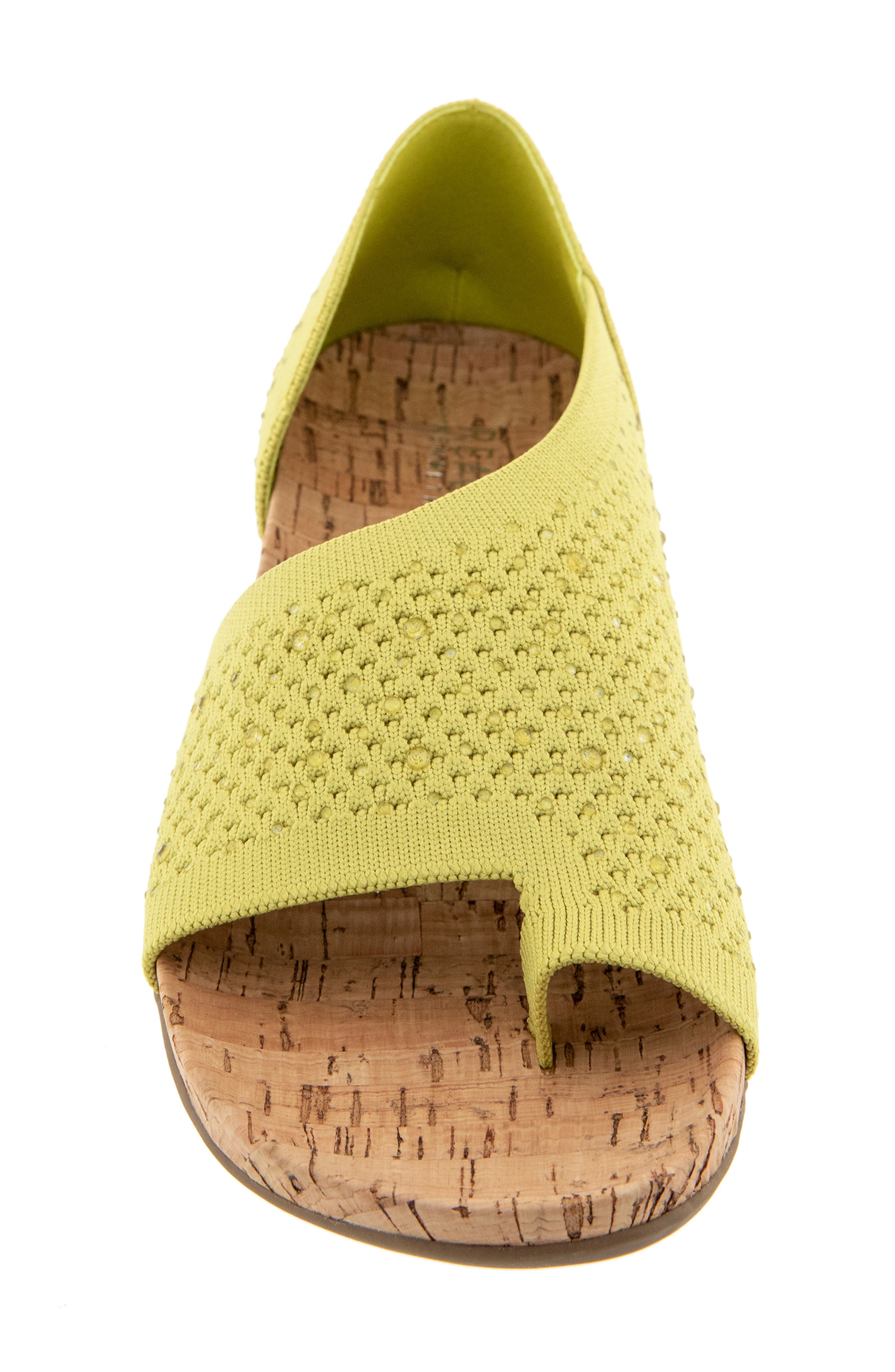 Sential Rhinestone Knit Sandal, Alternate, color, ACACIA KNIT