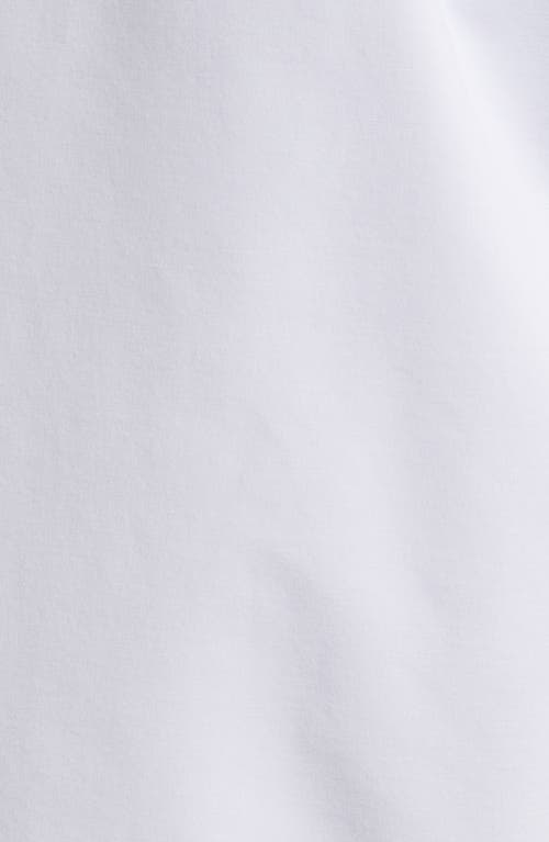 Vintage Summer Washed Swim Trunks In White