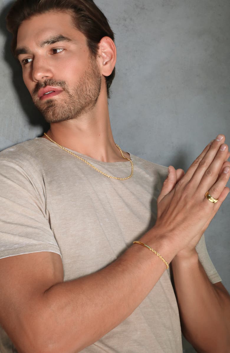 Bony Levy Men's 14K Gold Rope Chain Necklace, Alternate, color, 