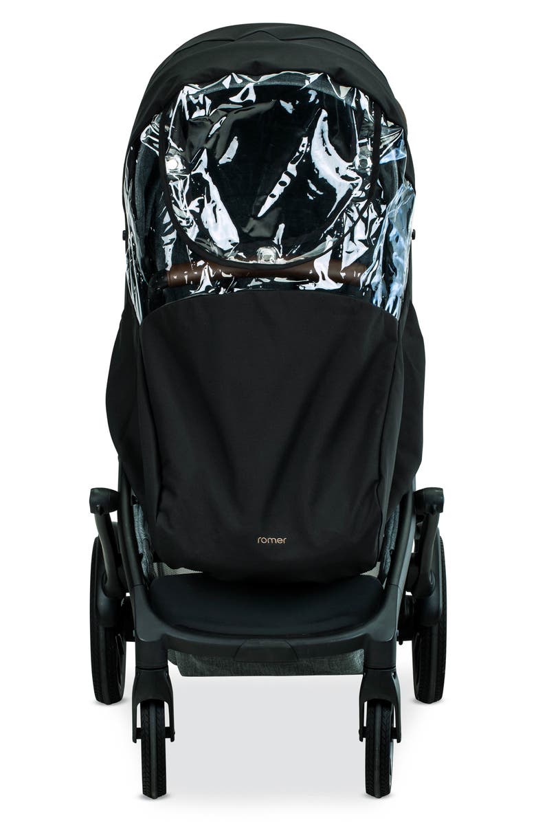 Romer Rain Cover for Tura Stroller, Alternate, color, Black