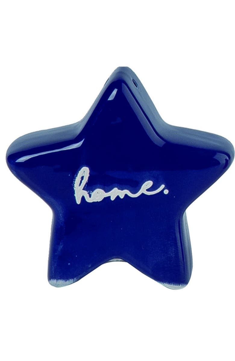 Transpac Dolomite 3.25 in Multicolor Patriotic Star Salt and Pepper Shaker Set of 2 for July 4th Americana Decor, Alternate, color, Multicolored