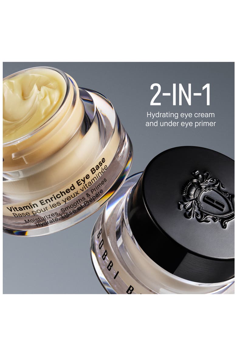 Vitamin Enriched Eye Base Primer & Eye Cream with Hyaluronic Acid, Alternate, color, NO COLOR
