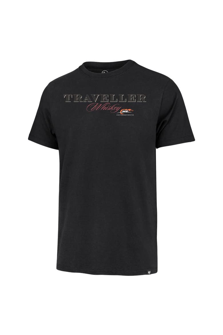 Men's '47  Black JR Motorsports Traveller Whiskey T-Shirt, Alternate, color, Black