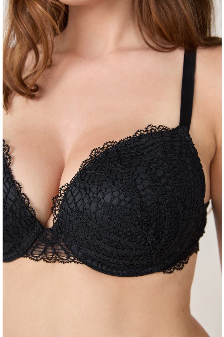 Virtuose N°5 Classique Underwire Bra, Alternate, color, BLACK