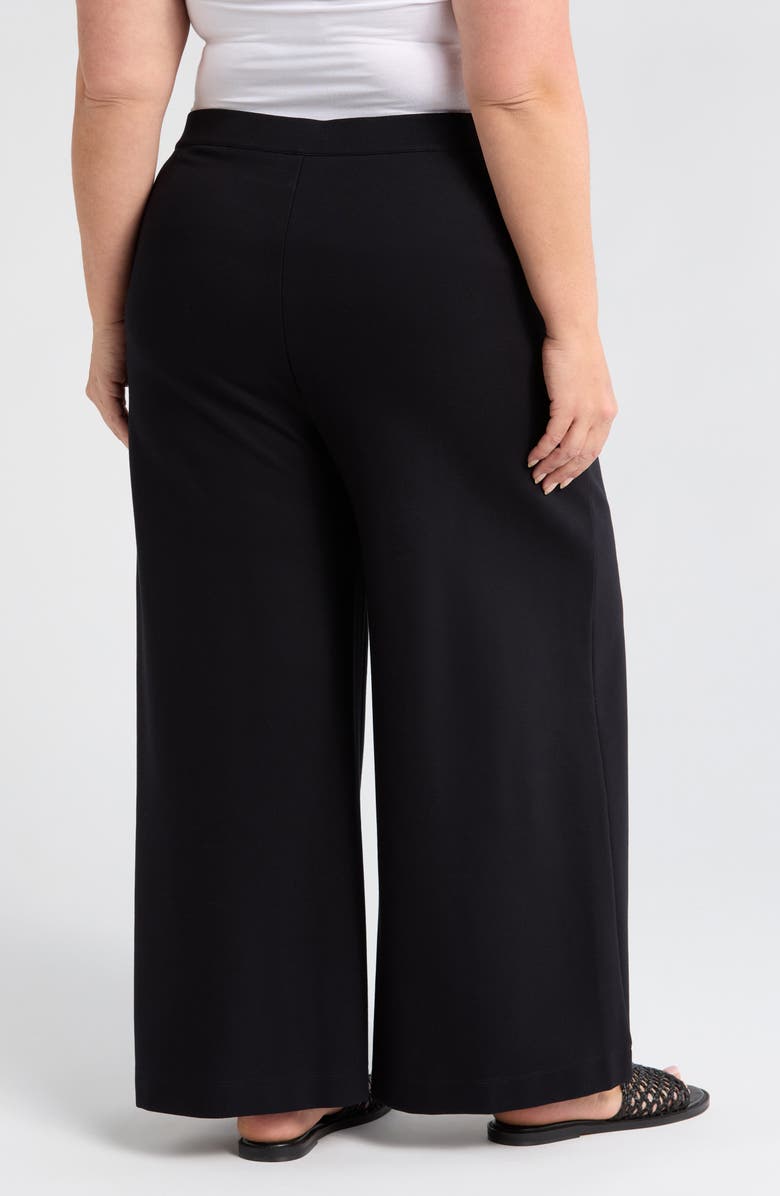 Caslon<sup>®</sup> Wide Leg Crop Pants, Alternate, color,