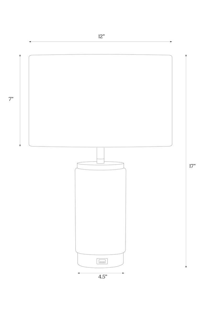 Brightech Arden LED USB Table Lamp, Alternate, color, 