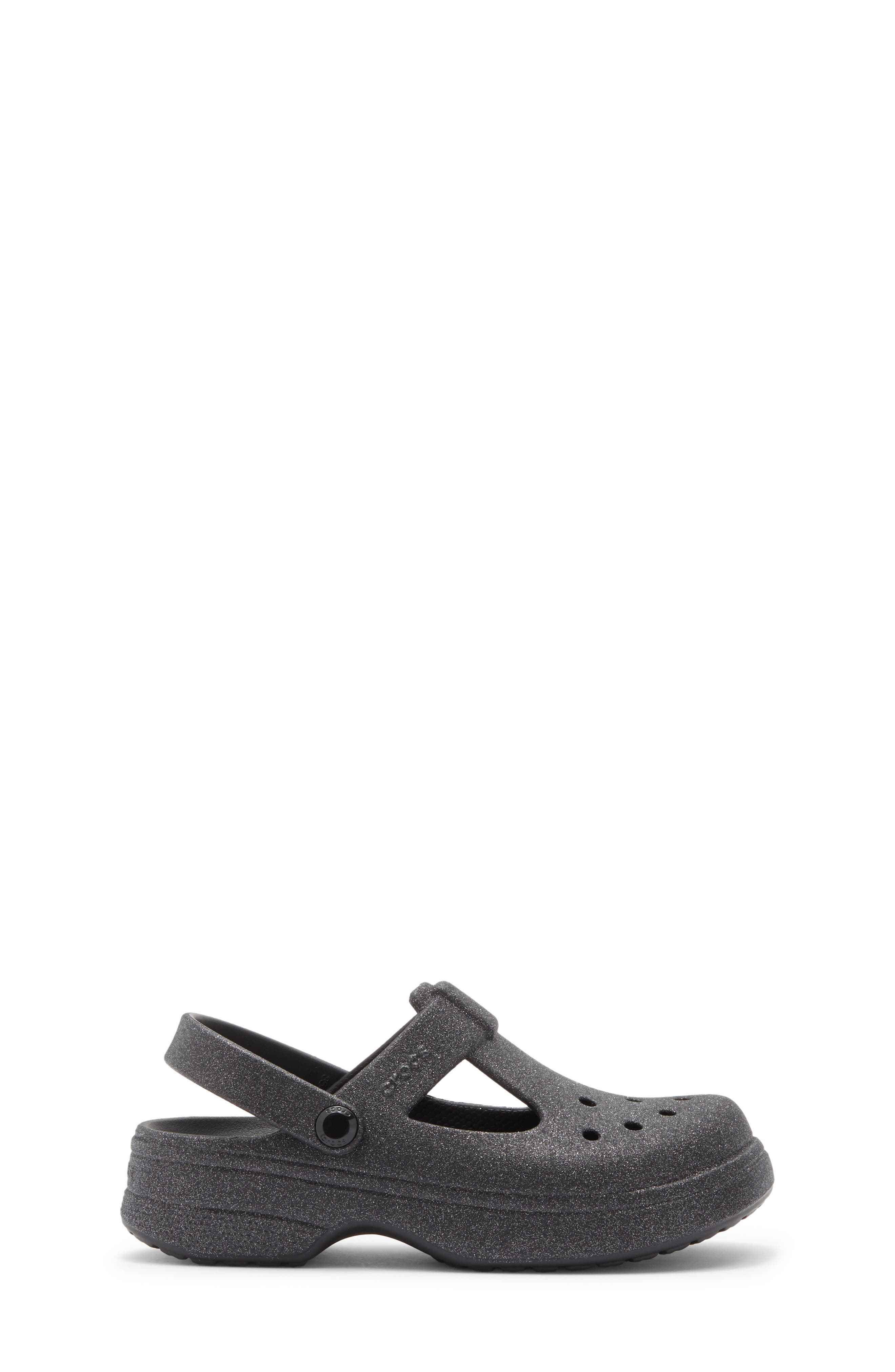 CROCS Kids' Classic Mary Jane Clog, Alternate, color, Black