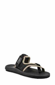 CLIFFS BY WHITE MOUNTAIN Basket Woven Slide Sandal
