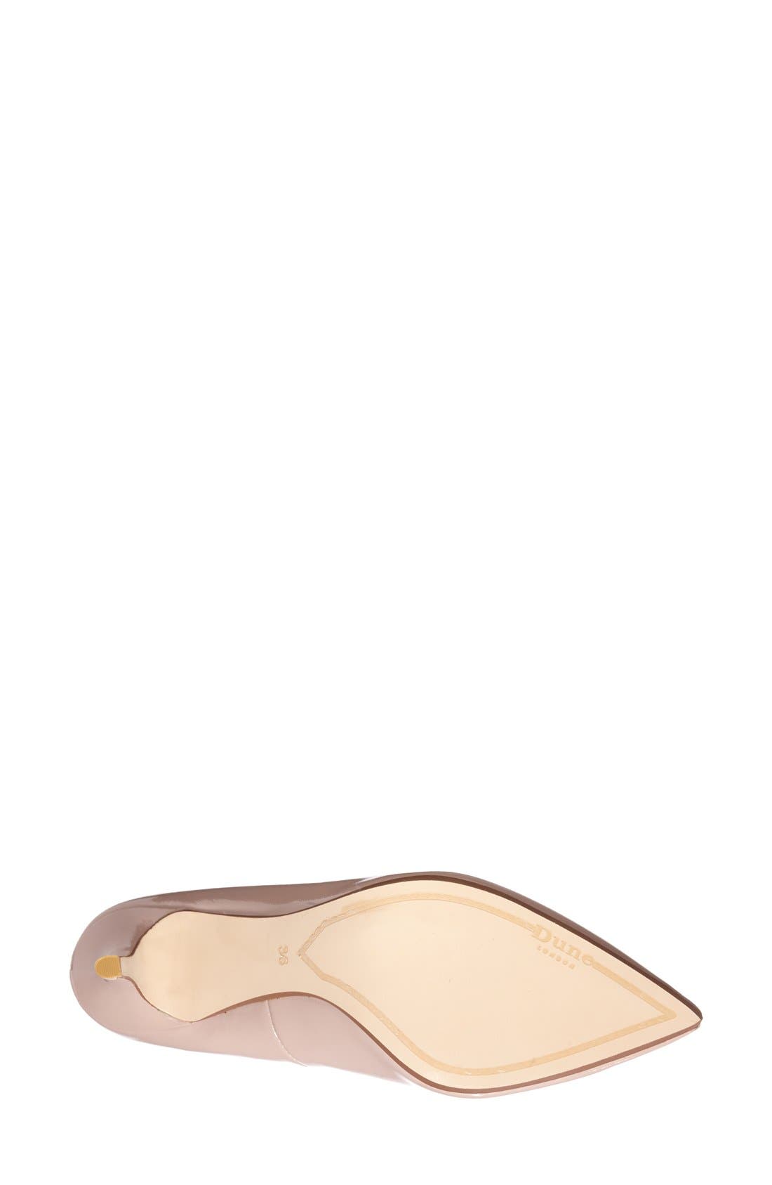 Dune London 'Alina' Pointy Toe Pump, Alternate, color, 